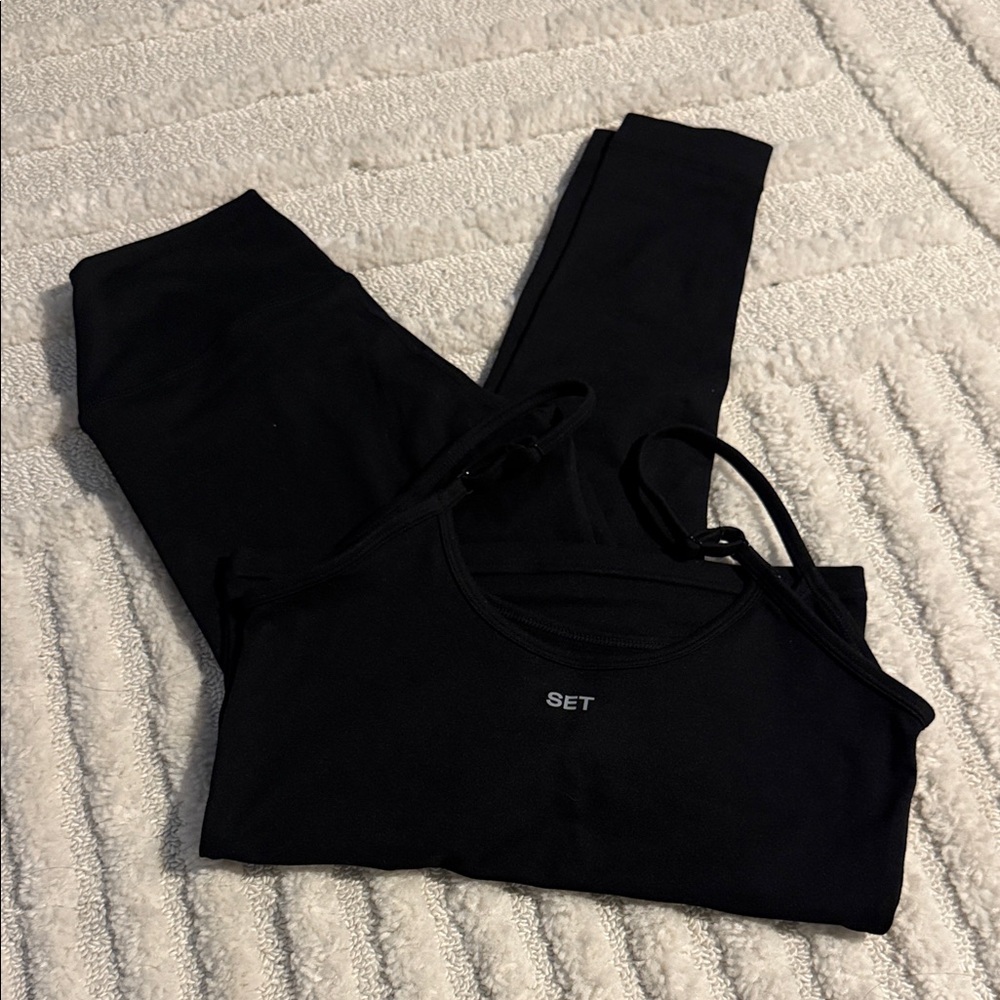 SET Active Black Women's SET - Lexie